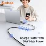 کابل شارژ چندسر 60 وات مگنتی 4 کاره مک دودو – MCDODO CA-6560
