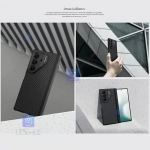 گارد لنز استندی Nillkin CarboProp Magnetic گوشی Z FOLD 7 همراه با جای قلم