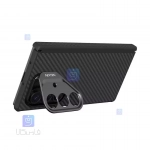 گارد لنز استندی Nillkin CarboProp Magnetic گوشی Z FOLD 7 همراه با جای قلم