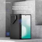 قاب لنز دودی استندی همراه با قلم Nillkin CarboProp Magnetic گوشی Z FOLD 7