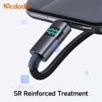 کابل شارژ سریع USB به تایپ سی 100 وات کارپلی مدل MCDODO CA-6520