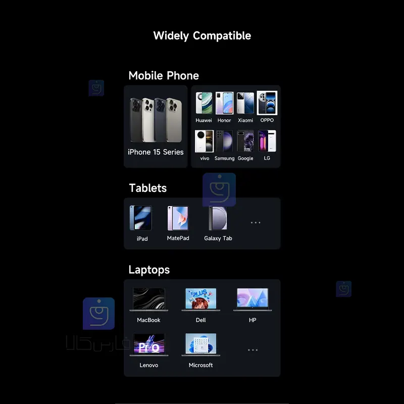 کابل شارژ سریع 60 وات تایپ سی به تایپ سی مگنتی مدل MCDODO CA-2000 MCDODO CA 2000 60W Magnetic Fast Charging Cable 1 1 کابل شارژ تایپسی مگنتی 60w مکدودو مدل CA-2000 | فارس کالا