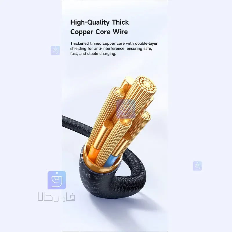 کابل شارژ لایتنینگ کارپلی مک‌دودو مدل CA-2030 | فارس کالا