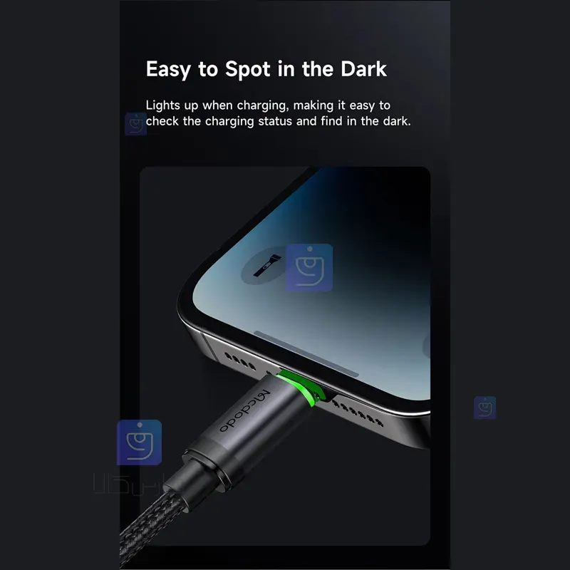 کابل شارژ لایتنینگ کارپلی مک‌دودو مدل CA-2030 | فارس کالا