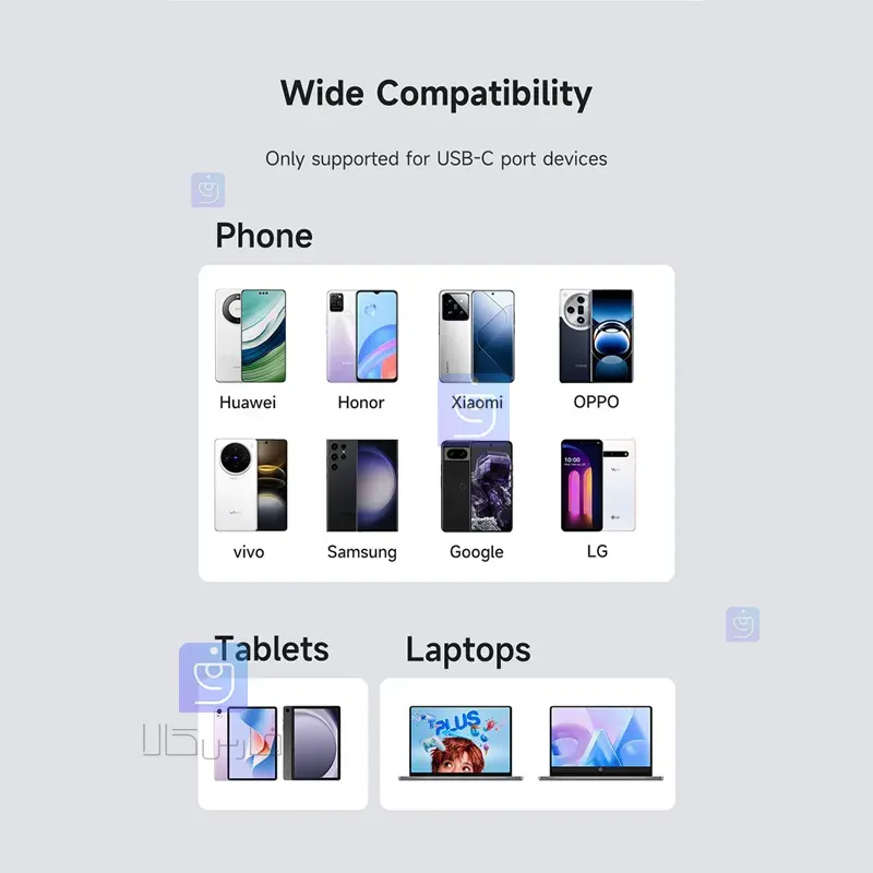 کابل شارژ 100 وات USB به Type-C مک‌دودو CA-2350 | فارس کالا