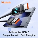 کابل شارژ سریع USB به تایپ سی 100 وات 6 آمپر مدل MCDODO CA-2350