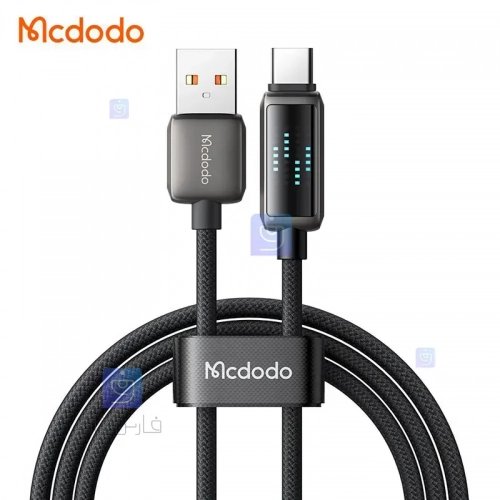 کابل شارژ سریع USB به تایپ سی 100 وات 6 آمپر مدل MCDODO CA-2350