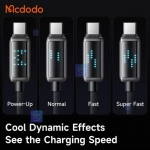 کابل شارژ سریع USB به تایپ سی 100 وات 6 آمپر مدل MCDODO CA-2350