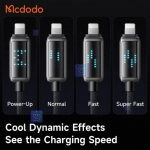 کابل شارژ سریع تایپ سی به لایتنینگ 36 وات کارپلی مدل MCDODO CA-2630