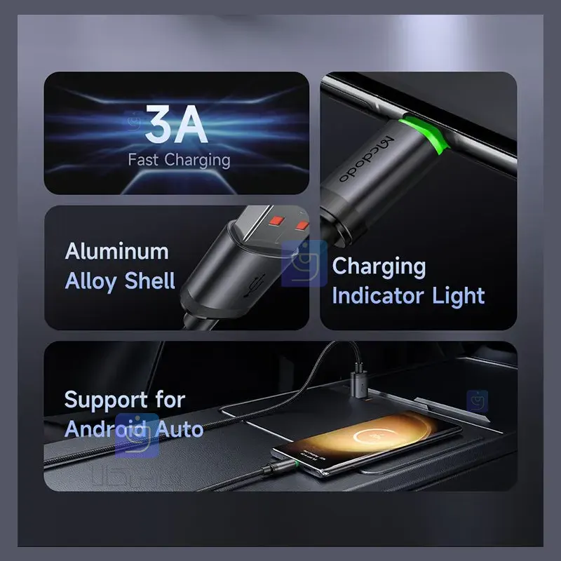 کابل شارژ USB به تایپ سی 60 وات مدل MCDODO CA-3960 | فارس کالا