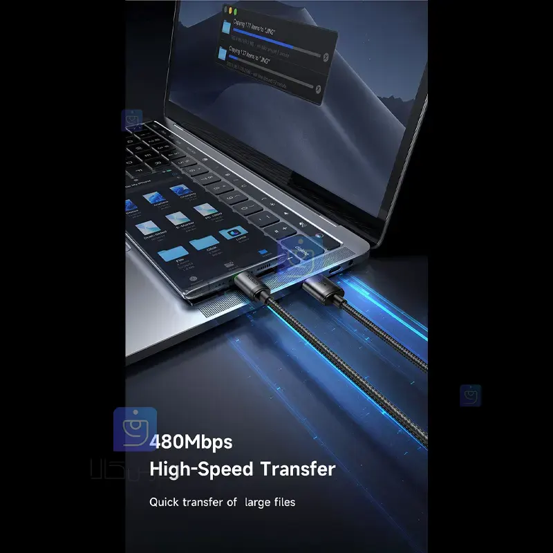 کابل شارژ سریع USB به میکرو مکدودو مدل MCDODO CA-3990 MCDODO CA 3990 USB to Micro USB Fast Charging Cable 2 4 کابل شارژ سریع USB به میکرو مدل MCDODO CA-3990 | فارس کالا