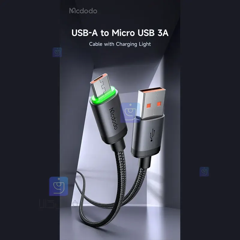 کابل شارژ سریع USB به میکرو مدل MCDODO CA-3990 | فارس کالا