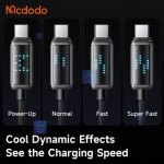 کابل شارژ سریع تایپ سی به تایپ سی 100 وات مدل MCDODO CA-4250