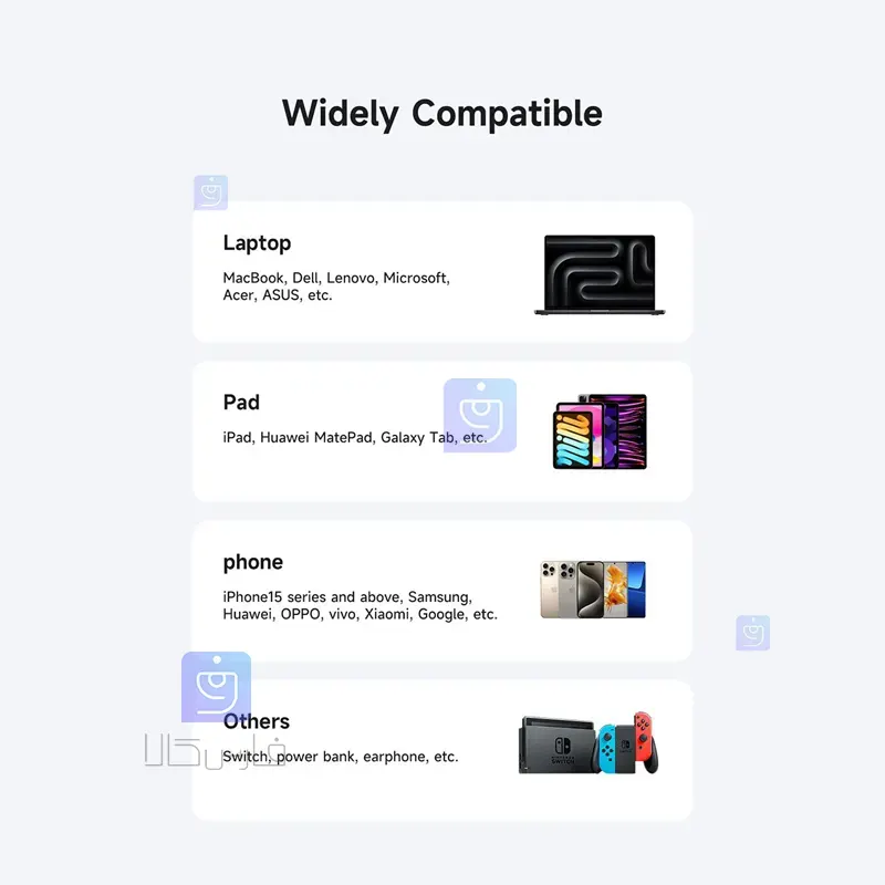 کابل شارژ تایپ سی به تایپ سی 60 واتی مک‌دودو مدل CA-4410 | فارس کالا