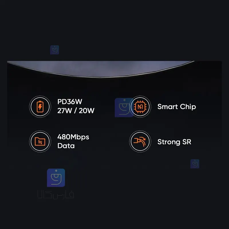 کابل شارژ سریع 36 واتی مک دودو مدل MCDODO CA-4571 | فارس کالا