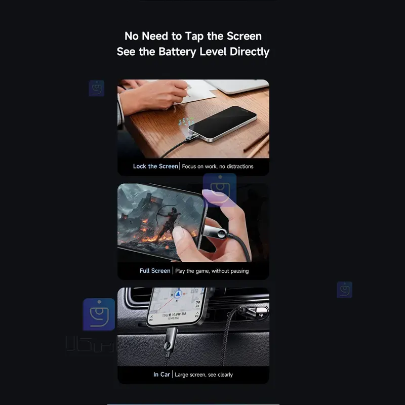 کابل شارژ سریع تایپ سی به تایپ سی 60 وات مدل MCDODO CA-4780 MCDODO CA 4780 60W Type C Fast Charging Cable 1 9 کابل شارژ سریع 60 وات تایپسی مکدودو CA-4780 | فارس کالا