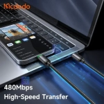 کابل شارژ سریع تایپ سی به لایتنینگ کارپلی مک دودو مدل MCDODO CA-4820