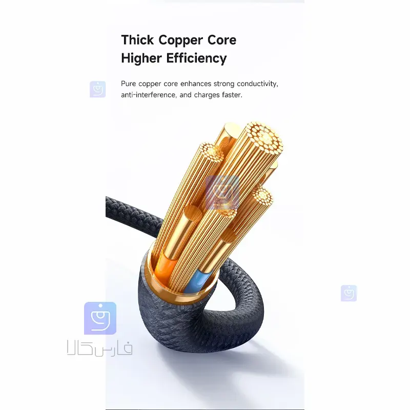 کابل شارژ لایتنینگ 3 آمپر مک‌دودو CA-5250 | فارس کالا