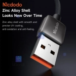 کابل شارژ سریع لایتنینگ 3 آمپر با نمایشگر دیجیتال مدل MCDODO CA-5250