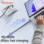 کابل شارژ سریع تایپ سی به تایپ سی 100وات مدل MCDODO CA-558