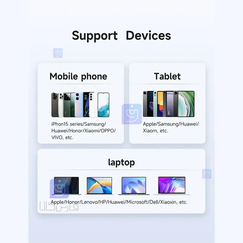 کابل شارژ سریع 100 وات تایپ‌سی مک‌دودو CA-5740 | فارس کالا