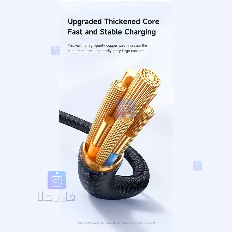 کابل شارژ سریع 100 وات تایپ‌سی مک‌دودو CA-5740 | فارس کالا