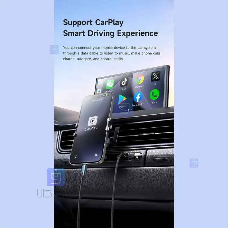 کابل شارژ سریع 100 وات تایپ‌سی مک‌دودو CA-5740 | فارس کالا