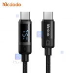 کابل شارژ سریع 60 وات تایپ سی به تایپ سی با نمایشگر دیجیتال مدل MCDODO CA-5780
