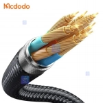 کابل شارژ سریع 60 وات تایپ سی به تایپ سی با نمایشگر دیجیتال مدل MCDODO CA-5780