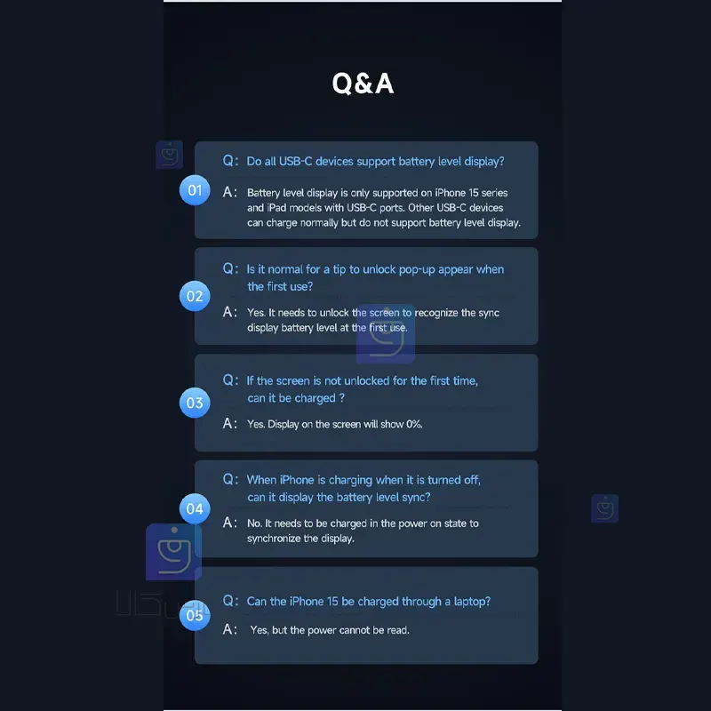 کابل شارژ سریع تایپ‌سی 60 وات مک‌دودو CA-5780 | فارس کالا