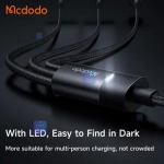 کابل شارژ سریع سه کاره مک‌دودو مدل MCDODO CA-5790