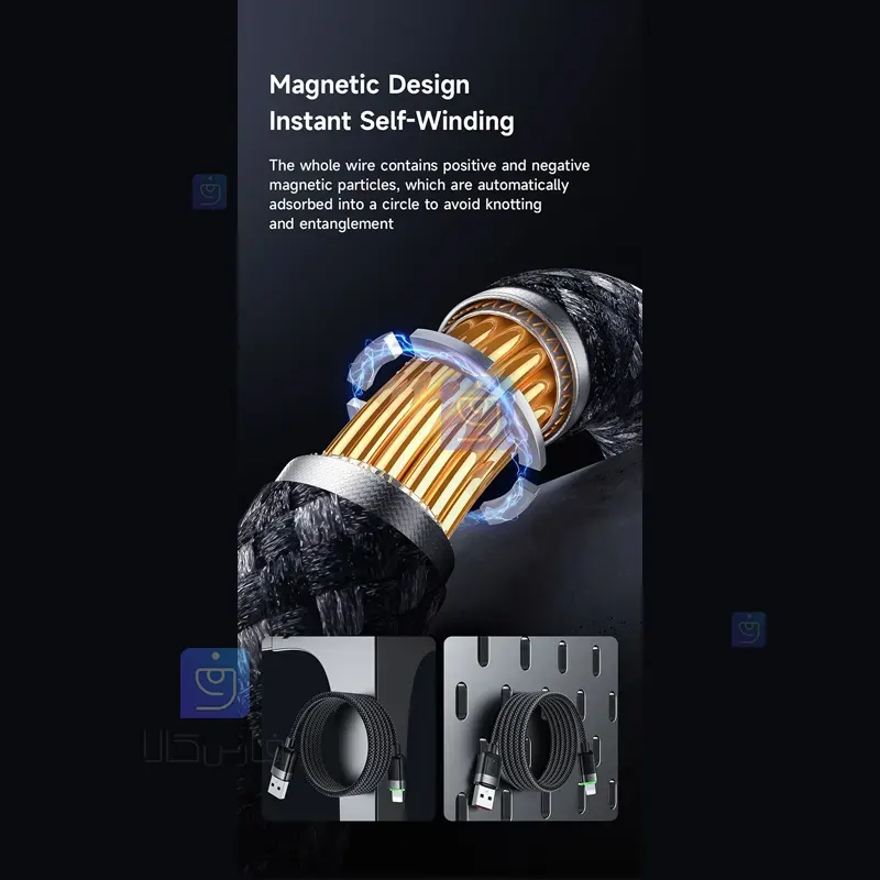 کابل شارژ لایتنینگ مگنتی 3 آمپر مک‌دودو CA-6000 | فارس کالا