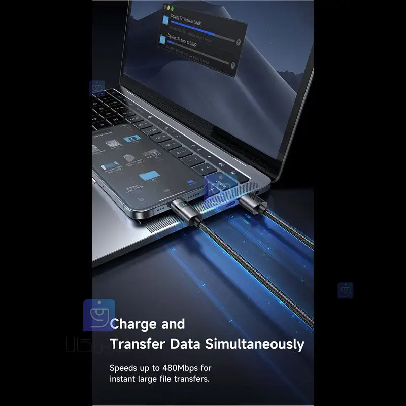 کابل شارژ سریع لایتنینگ 3 آمپر مک‌دودو مدل CA-6490 | فارس کالا