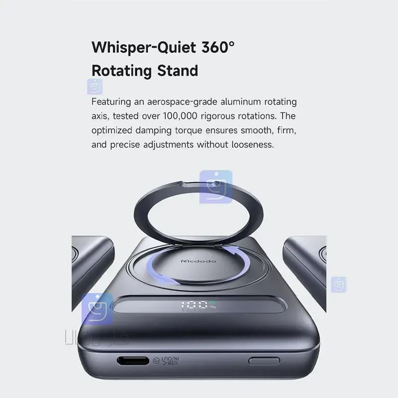 خرید پاوربانک وایرلس شارژر 20وات 10000 مک دودو مدل MC-8371 | فارس کالا