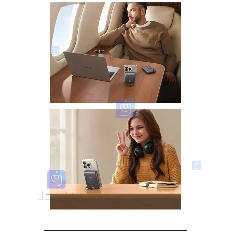 خرید پاوربانک وایرلس شارژر 20وات 10000 مک دودو مدل MC-8371 | فارس کالا