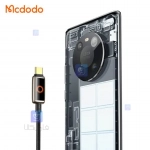 کابل شارژ سریع USB به تایپ سی 100 وات قطع کن اتومات مدل MCDODO CA-6650