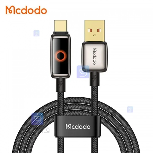 کابل شارژ سریع USB به تایپ سی 100 وات قطع کن اتومات مدل MCDODO CA-6650