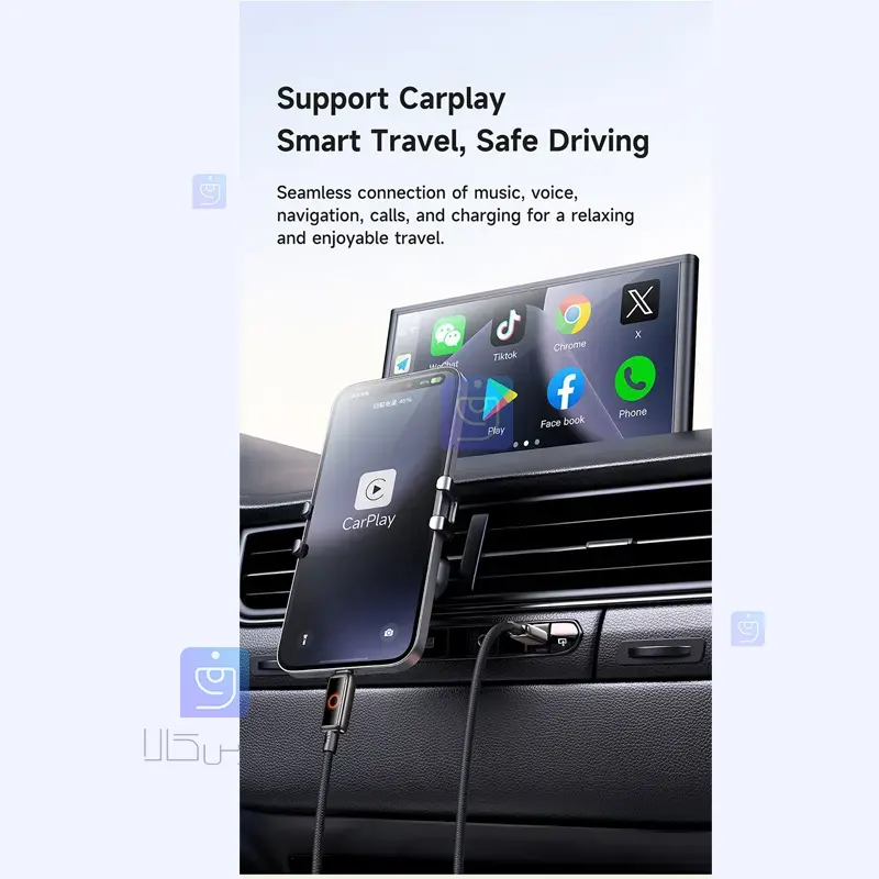 کابل شارژ سریع تایپ سی به لایتنینگ مک‌دودو CA-6670 |فارس کالا