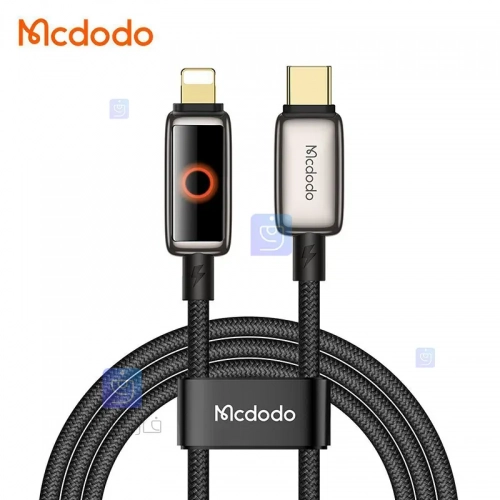 کابل شارژ سریع تایپ سی به لایتنینگ قطع‌کن اتومات مدل MCDODO CA-6670