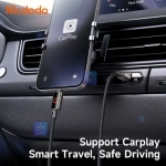 کابل شارژ سریع تایپ سی به لایتنینگ قطع‌کن اتومات مدل MCDODO CA-6670