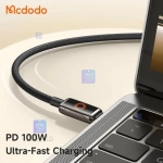 کابل شارژ سریع تایپ سی به تایپ سی قطع کن اتومات مدل MCDODO CA-668