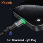 کابل شارژ سریع دو سر تایپ سی به لایتنینگ 100 وات مدل MCDODO CA-6700