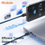 کابل شارژ سریع 100 واتی مک‌دودو مدل MCDODO CA-6780