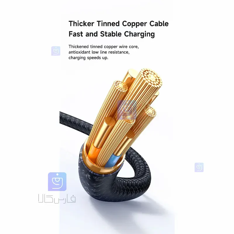 کابل شارژ دو سر 100 واتی مک‌دودو مدل MCDODO CA-6780 | فارس کالا