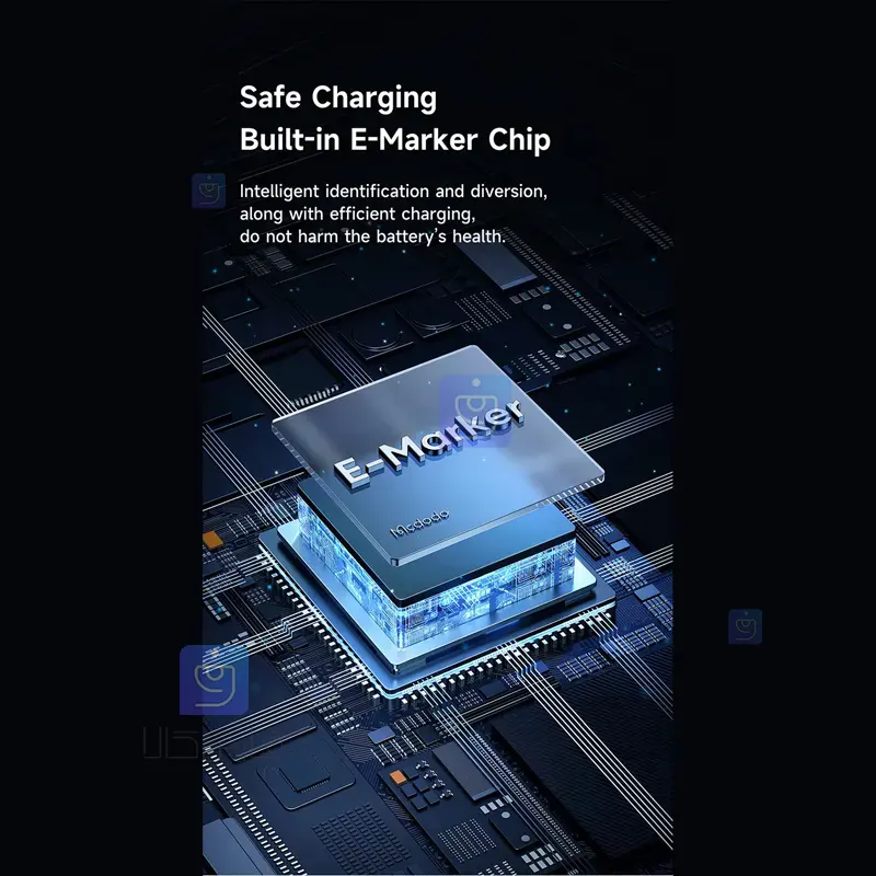 کابل شارژ دو سر 100 واتی مک‌دودو مدل MCDODO CA-6780 | فارس کالا