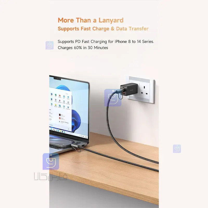 بند آیز موبایل و کابل شارژ مک‌دودو مدل MCDODO CA-682 | فارس کالا