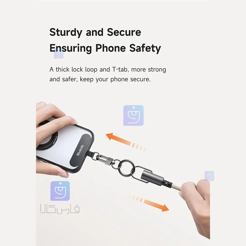 بند آیز موبایل و کابل شارژ مک‌دودو مدل MCDODO CA-682 | فارس کالا