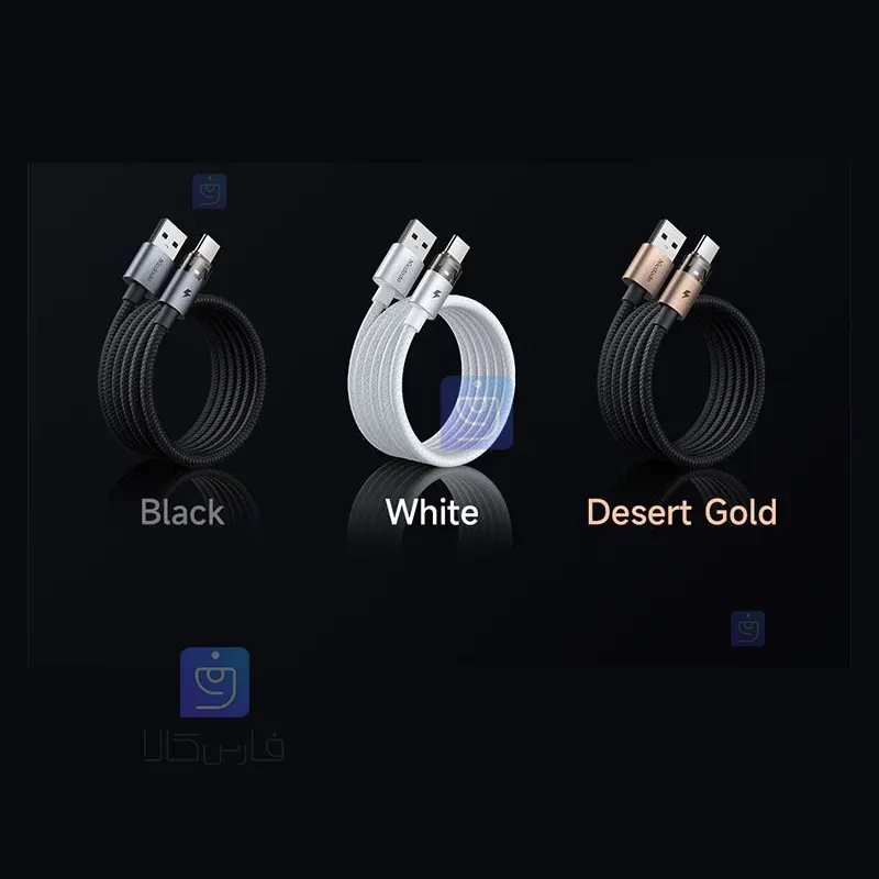 کابل شارژ سریع USB به تایپ سی 100 وات مکدودو مدل MCDODO CA-689 MCDODO CA 689 USB to Type C Fast Charging Cable 1 2 کابل شارژ سریع USB به تایپ سی مکدودو مدل CA-689 | فارس کالا