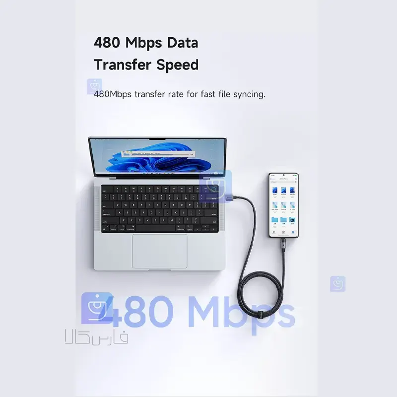 کابل شارژ سریع USB به تایپ سی 100 وات مکدودو مدل MCDODO CA-689 MCDODO CA 689 USB to Type C Fast Charging Cable 1 4 کابل شارژ سریع USB به تایپ سی مکدودو مدل CA-689 | فارس کالا