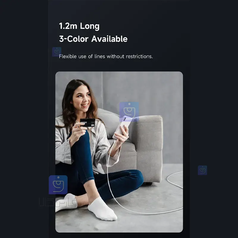 کابل شارژ سریع Lightning مک‌دودو CA-691 | فارس کالا